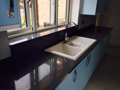 Quartz granite window - granite,
